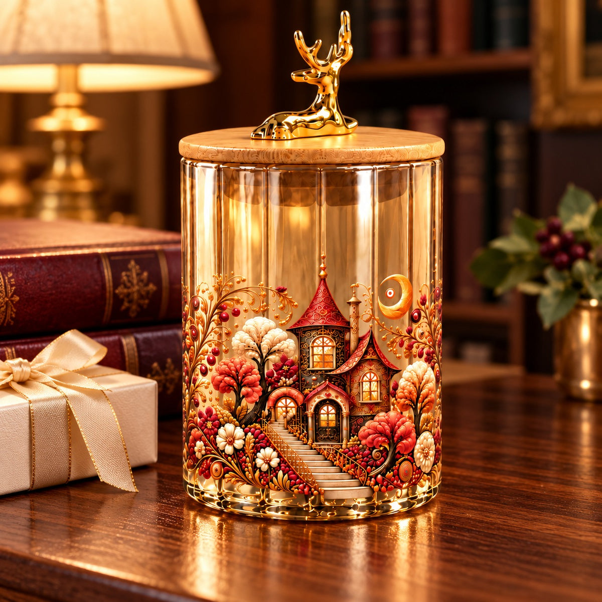 Moonlit Manor | Golden Glass Ja