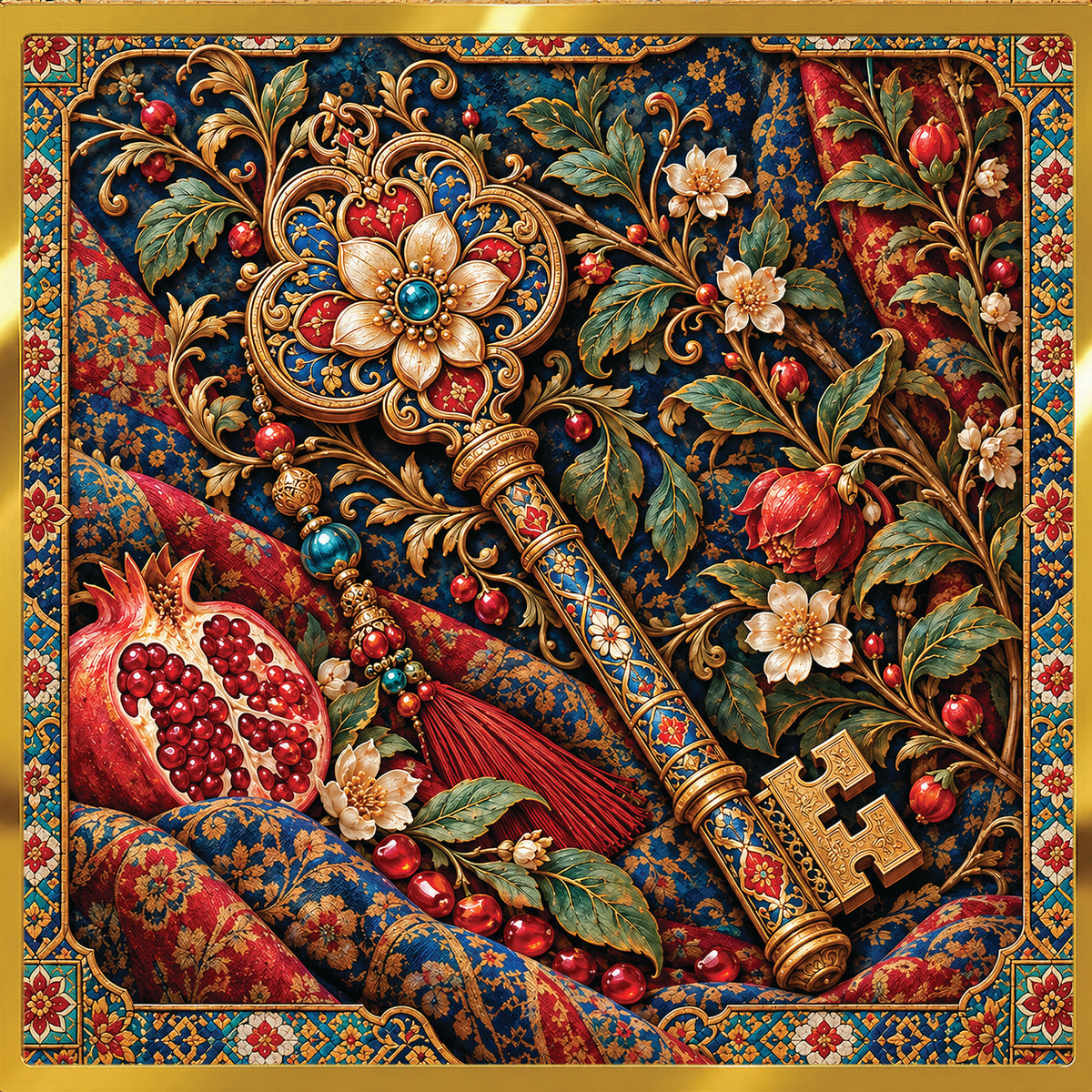 Garden Behind The Key - Beyond the Door, a Secret Garden
