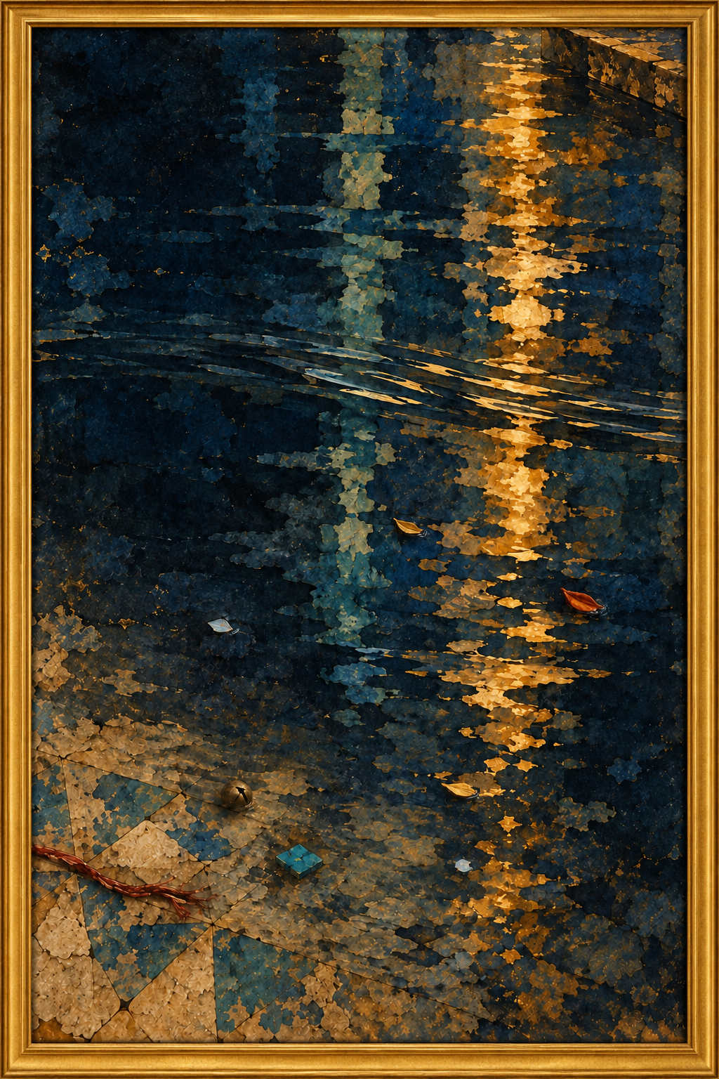 Blue Courtyard